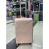 Чемодан 24 дюйма Travel Fashion Wave светло-розовый из полипропилена