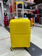 Чемодан 24 дюймов Travel Speed желтый из полипропилена