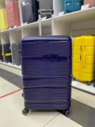 Чемодан 28 дюймов Travel Fashion фиолетовый с расширением из полипропилена