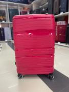 Чемодан 28 дюймов Travel Fashion красный с расширением из полипропилена