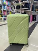 Чемодан 28 дюймов Travel Fashion Wave зеленый из полипропилена