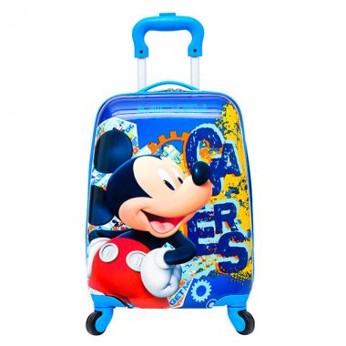 Детский чемодан на колёсах "Микки Маус 2", размер 16 дюймов