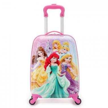 Детский чемодан на колёсах "Принцессы", размер 16 дюймов