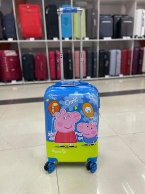 Детский чемодан на колёсах "Свинка Пеппа", размер 20 дюймов